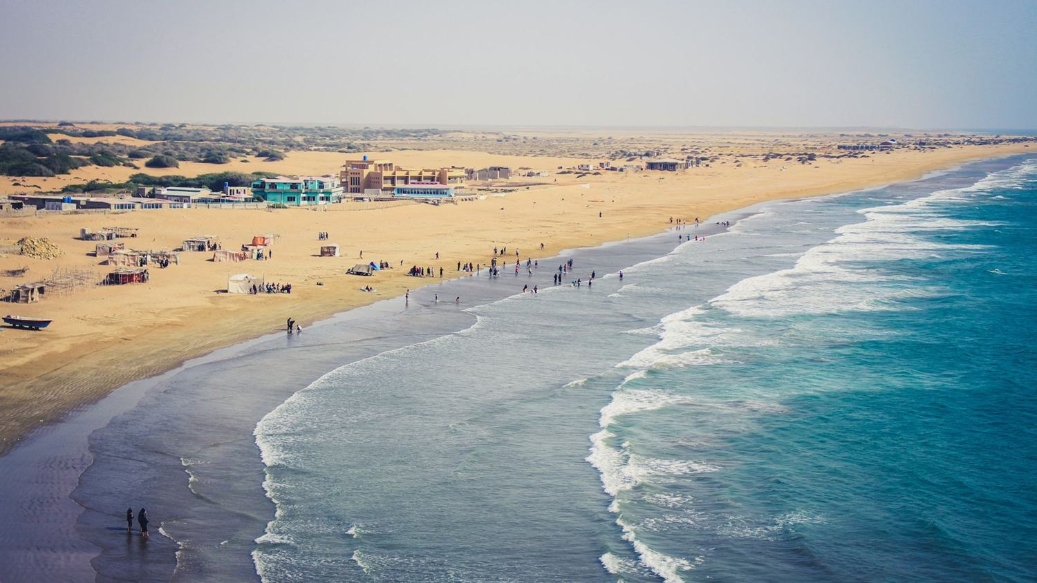 Kund Malir beach on the Makran coast, Balochistan